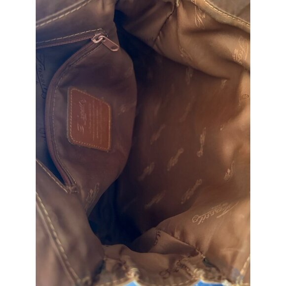 Fossil Genuine Leather Shoulder Bag With Zippered Pocket & Adjustable Strap - Picture 8 of 8